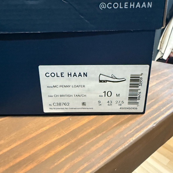 Cole Haan Brown Leather Loafers Sleek Slip-Ons main image 6